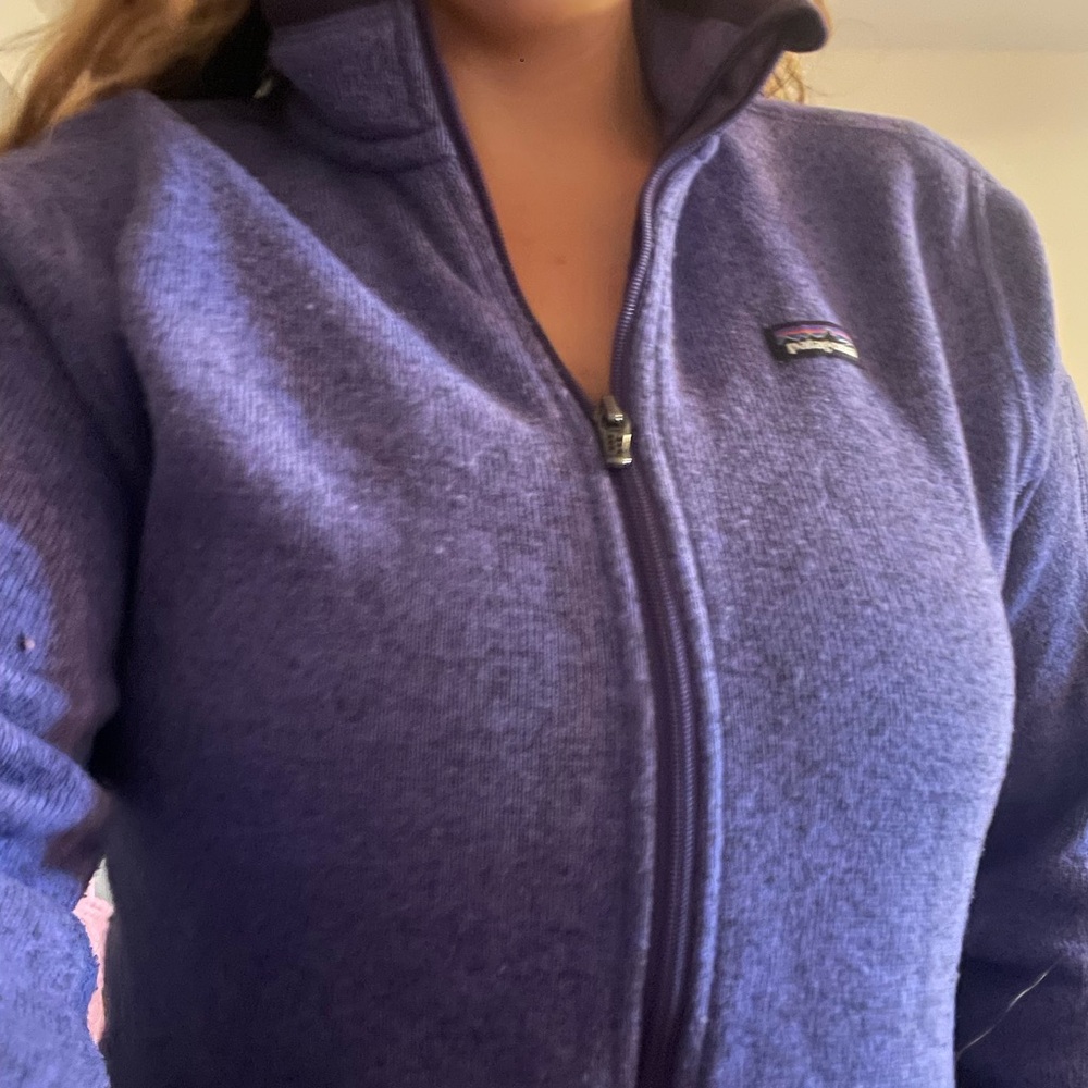 Women’s Large Purple Patagonia Fleece
